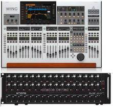 Mesa De Som Digital Wing Behringer Com Stage Box Midas Dl32