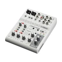 Mesa de Som e Interface Analógica AG06MK2 W Branca Yamaha Mesa de Som e Interface Analógica AG06MK2 W Branca Yamaha