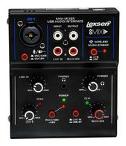 Mesa de Som e Interface de Audio Lexsen GOMIX-1 USB / Bluetooth - 9903