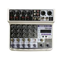 Mesa de Som e Interface de Audio Waldman ST-6DSP USB/Bluetooth - 6 Canais