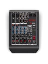 Mesa de Som HH Queensberry Q6FX 6 Canais Preta