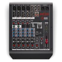 Mesa de Som HH Queensberry Q8FX 8 Canais Preta Mesa de Som HH Queensberry Q8FX 8 Canais Preta