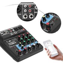 Mesa De Som Interface 4 Canais Teyun 24 Tipos De Efeitos Voz Mesa De Som Interface 4 Canais Teyun 24 Tipos De Efeitos Voz