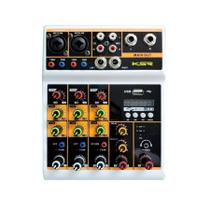 Mesa De Som Interface Usb 4 Canais Bluetooth Phantom Efeito KSR KTL4 Mesa De Som Interface Usb 4 Canais Bluetooth Phantom Efeito KSR KTL4