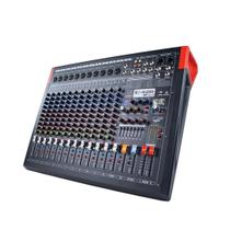 Mesa de som K-AUDIO MP12.4 - 12 canais, 4 auxiliares