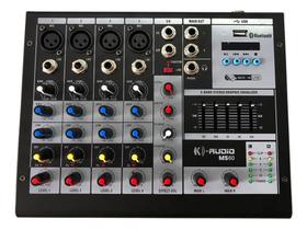 Mesa de som k-audio ms-60 6 canais