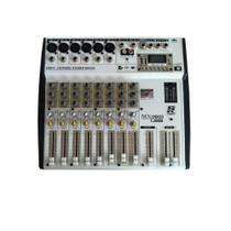 Mesa de Som Misturador Staner MX-0803 USB 8 Canais Mesa de Som Misturador Staner MX-0803 USB 8 Canais