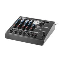 Mesa De Som Mixer 6 Canais Frahm MXF 6BT Preta Mesa De Som Mixer 6 Canais Frahm MXF 6BT Preta