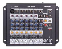 Mesa De Som Mixer 8 Canais Ll Starmix 802 Bivolt