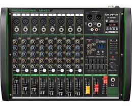 Mesa De Som Mixer 8 Canais Sk-mp880 Interface Usb Efx Skypix