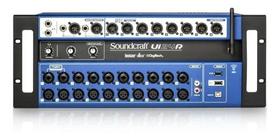 Mesa De Som Mixer Digital 24 Canais Wifi Ui24r Soundcraft