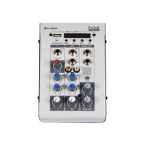 Mesa de Som Mixer LL Audio Pulse 302 3 canais C/Media Player