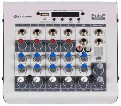 Mesa De Som Mixer Ll Audio Pulse 602 6 Canais C/Media Player Mesa De Som Mixer Ll Audio Pulse 602 6 Canais C/Media Player