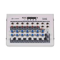 Mesa de Som Mixer LL Audio Pulse 802 8 canais C/Media Player