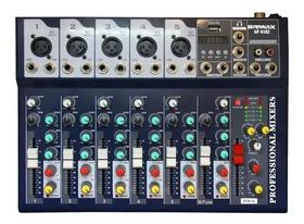 Mesa de som mixer - mesa dmx 7 canais bivolt