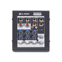 Mesa De Som Mixer Nanomix Ll Audio Na402 4 Canais C/Pc Sound