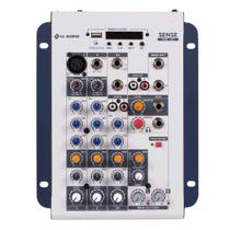 Mesa De Som Mixer Sense 402 com 4 Canais Ll Audio