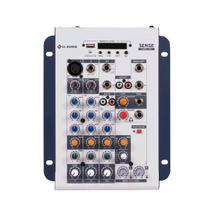 Mesa De Som Mixer Sense 402 Com 4 Canais Ll Audio