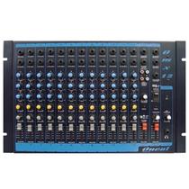 Mesa de Som Oneal OMX-12 P10/P10 - 12 Canais
