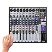 Mesa de Som Profissional Waldman CPP12FXU 12 Canais Com Efeitos 32bit Bivolt