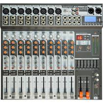 Mesa de som Soundcraft Analógica 12 canais SX1202FX-USB Mixer