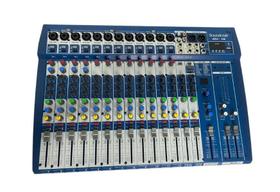 Mesa de som Soundcraft MI-16 + interface de áudio 16 canais Mesa de som Soundcraft MI-16 + interface de áudio 16 canais