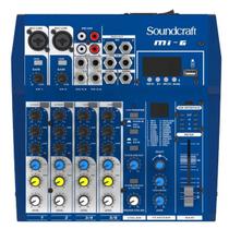 Mesa de Som Soundcraft MI-6 Analógico com 6 Canais