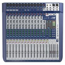 Mesa De Som Soundcraft Signature 16 Canais Mixer Usb Bivolt - Jbl