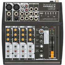 Mesa de Som Soundcraft SX602FX 6 Canais USB Preta