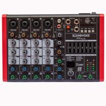 Mesa de Som Soundvoice MC6 Plus - Bluetooth