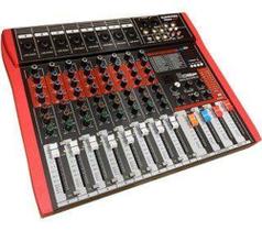 Mesa De Som Soundvoice MR 802 RUBI Com Equalizador, Efeitos e Interface Mesa De Som Soundvoice MR 802 RUBI Com Equalizador, Efeitos e Interface