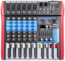 Mesa de som Soundvoice MS 602 Eux - 6 canais Mesa de som Soundvoice MS 602 Eux - 6 canais