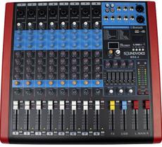 Mesa de Som Soundvoice Ms8.4 Eux Mesa de Som Soundvoice Ms8.4 Eux