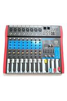 Mesa de som soundvoice ms802 eux 8 canais ef/eq