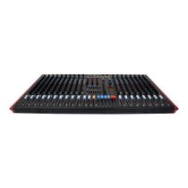 Mesa de som soundvoice profissional 20 canais mp206 efeitos