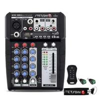 Mesa De Som Stetsom Stm1003 Bt Com Controle Longa Distancia