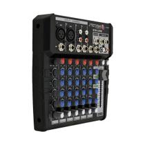 Mesa De Som Stetsom Stm1206 6 Canais 12V Mesa De Som Stetsom Stm1206 6 Canais 12V