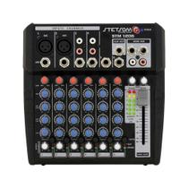 Mesa De Som Stetsom Stm1206 6 Canais 12v Mesa De Som Stetsom Stm1206 6 Canais 12v
