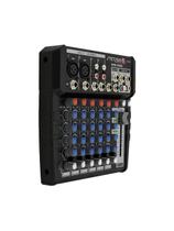 Mesa De Som Stetsom Stm1206 6 Canais 12V