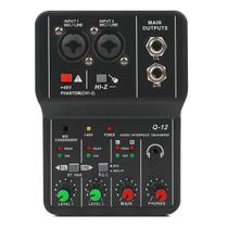 Mesa De Som Teyun Q-12 Interface De Audio Usb Pc 2 Canais Mesa De Som Teyun Q-12 Interface De Audio Usb Pc 2 Canais