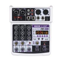 Mesa de Som Waldman Interface de Áudio ST- 4DSP 4 Canais USB