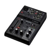 Mesa de Som Yamaha AG03MK2 Preta USB Interface