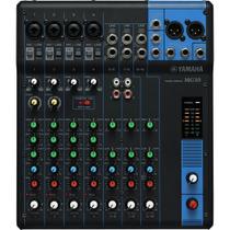 Mesa de Som Yamaha MG10 10 Canais 110V Preta