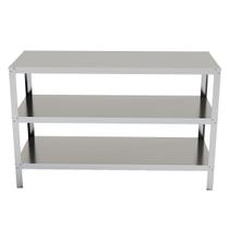 Mesa De Tosa Inox 3 Prateleiras Pet Shop Espaço Organizado Mesa De Tosa Inox 3 Prateleiras Pet Shop Espaço Organizado