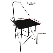 Mesa De Tosa Profissional de Fabrica Preto - Bravura Pet