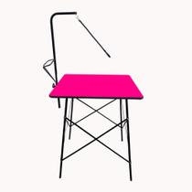 Mesa De Tosa Profissional Rosa de Fabrica - Bravura Pet
