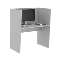 Mesa de Trabalho 1 Lugar Alaska Cinza Mesa de Trabalho 1 Lugar Alaska Cinza