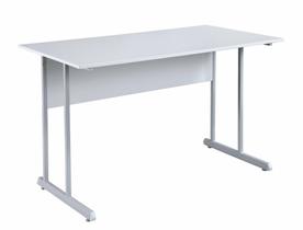 Mesa de trabalho 1200 mm Cinza/cinza Mdf 15mm