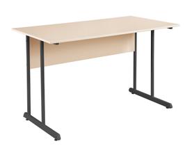 Mesa de trabalho 1200 mm Ovo/preto Mdf 15mm