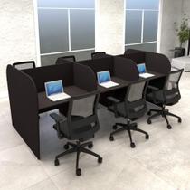 Mesa de Trabalho Call Center para 6 Pessoas 2,77m Pre F5